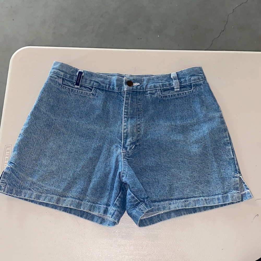 Thrifted jean shorts